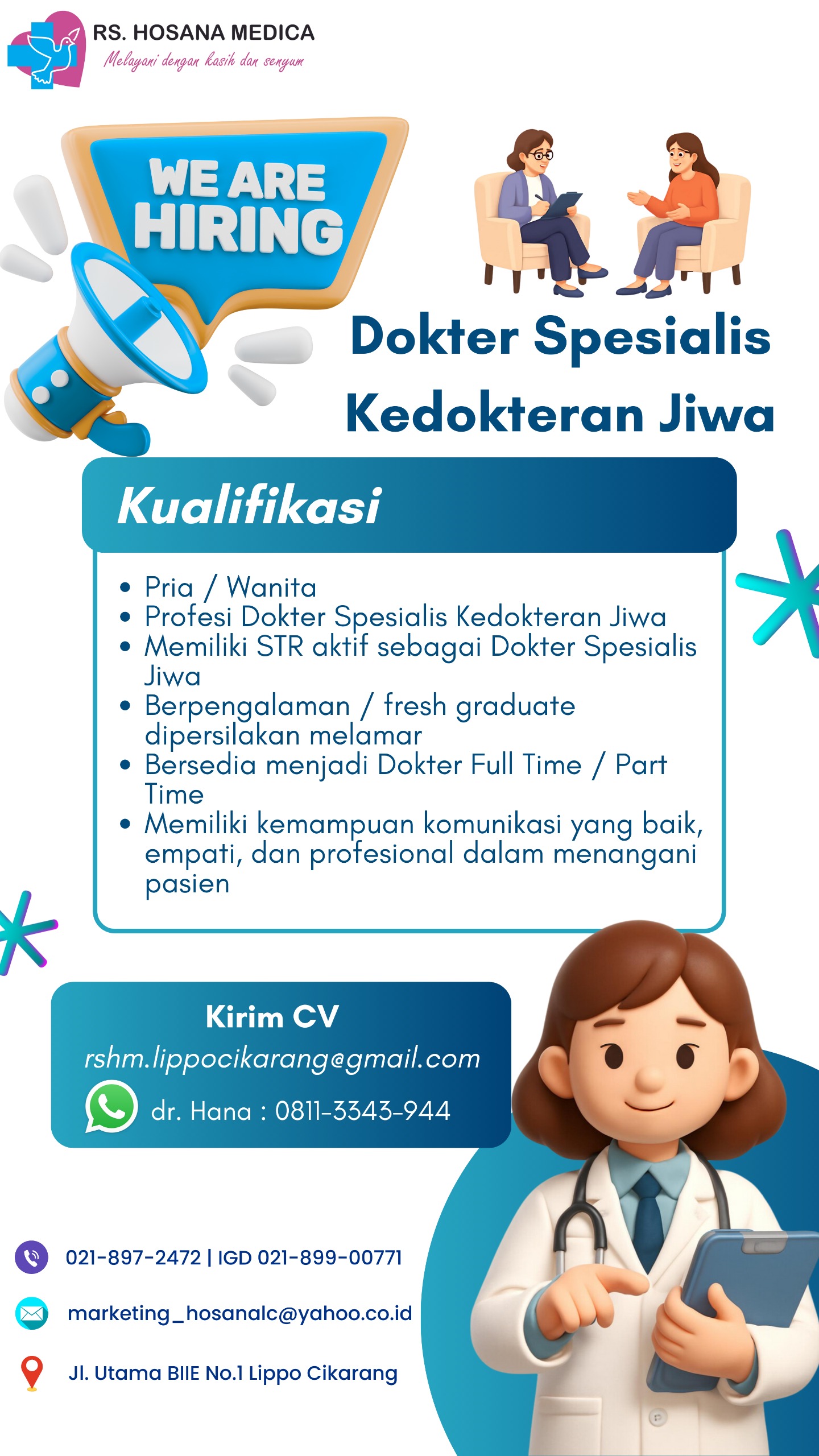 Dokter Spesialis Kedokteran Jiwa